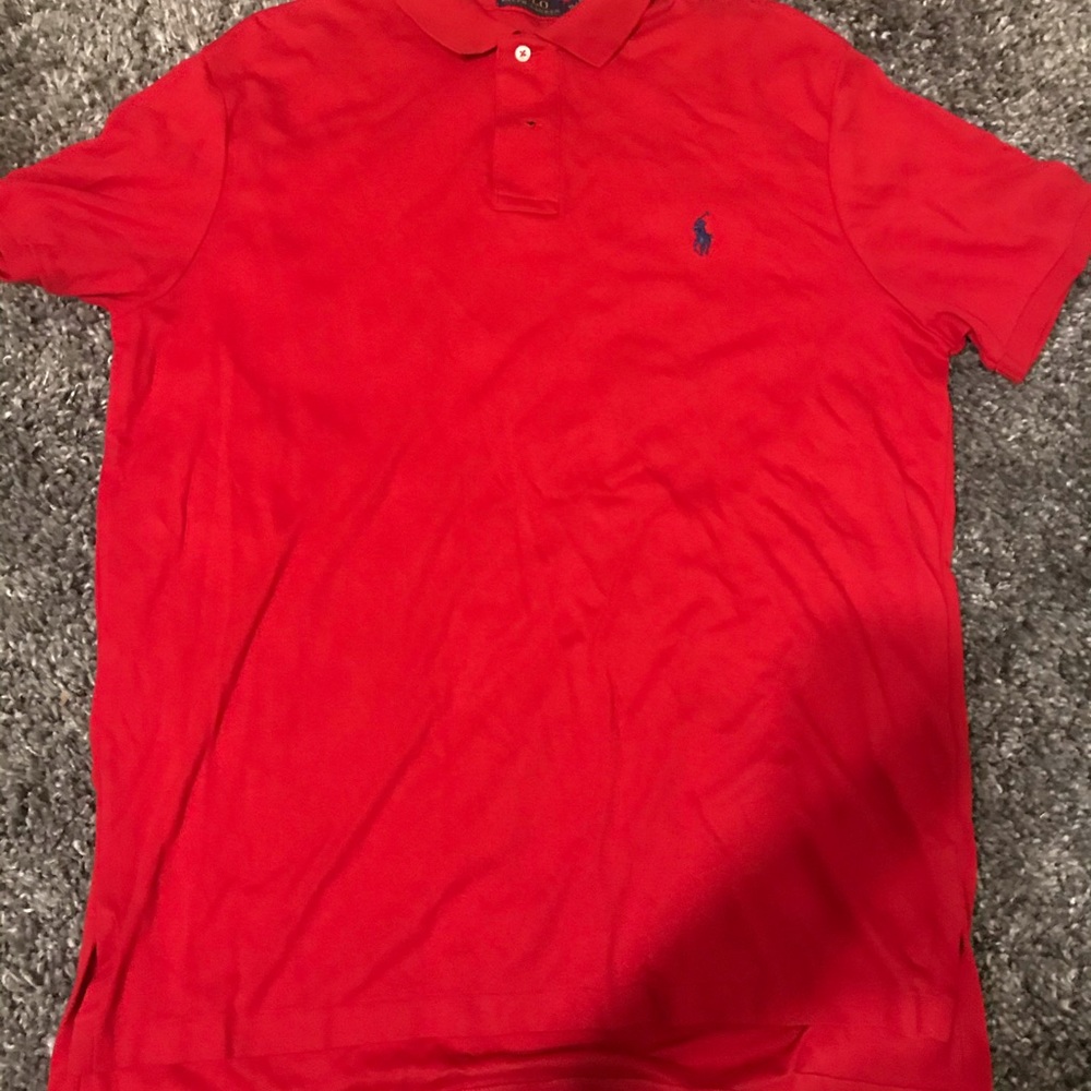 Red polo Ralph Lauren